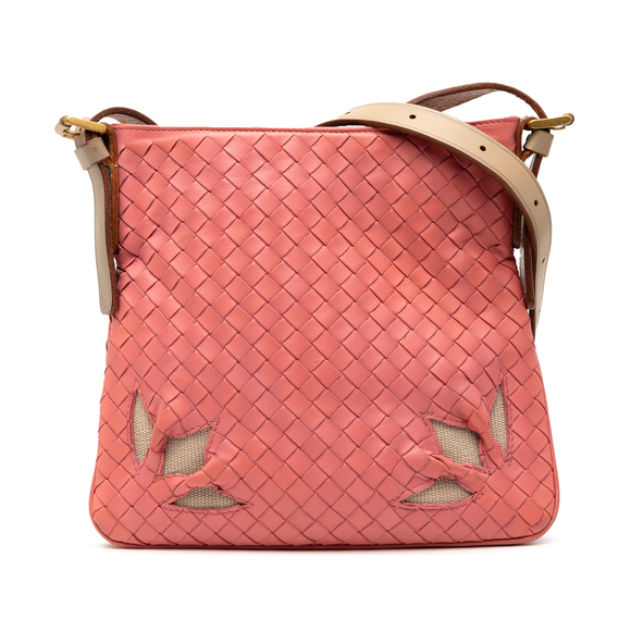 Bottega Veneta Handbags - Pre-Loved Bottega Veneta Nappa Intrecciato Crossbody
